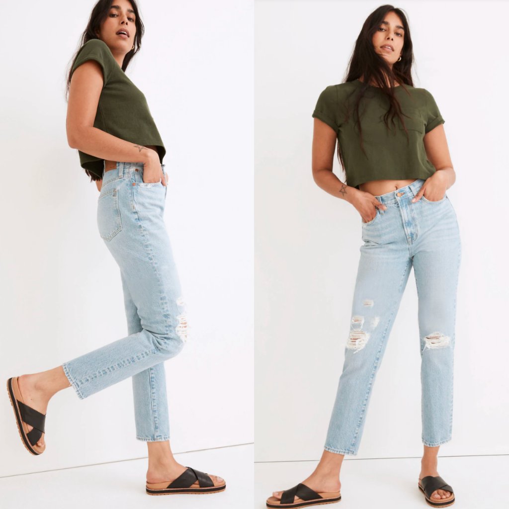 Madewell The Perfect Vintage Jean In Grandbay Wash: Ripped Edition 25